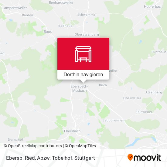 Ebersb. Ried, Abzw. Tobelhof Karte