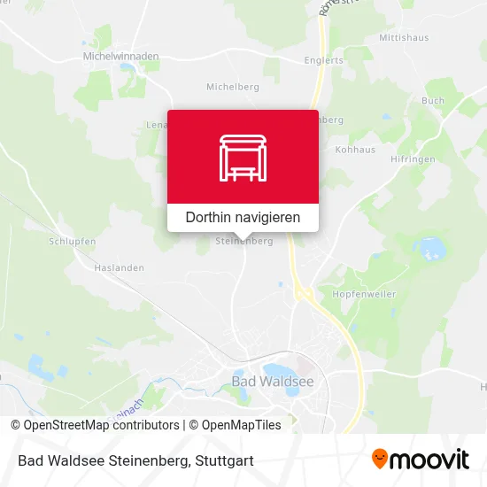 Bad Waldsee Steinenberg Karte