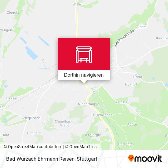 Bad Wurzach Ehrmann Reisen Karte