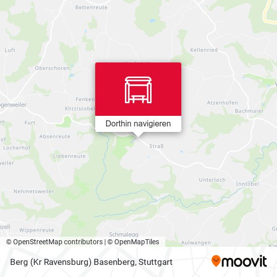 Berg (Kr Ravensburg) Basenberg Karte