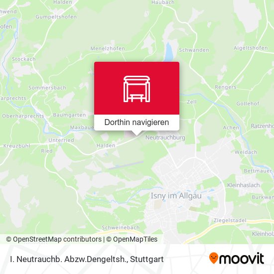 I. Neutrauchb. Abzw.Dengeltsh. Karte