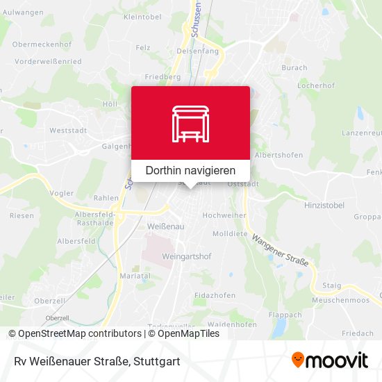 Rv Weißenauer Straße Karte