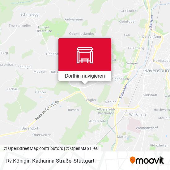 Rv Königin-Katharina-Straße Karte