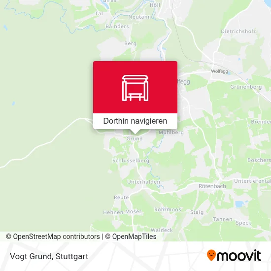Vogt Grund Karte