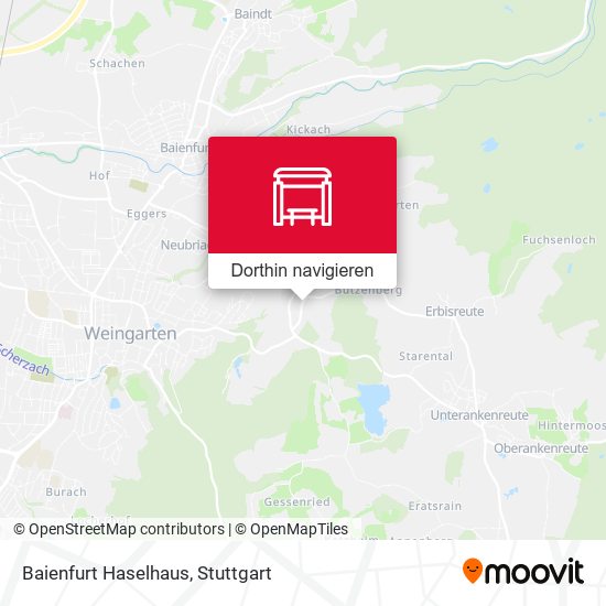 Baienfurt Haselhaus Karte