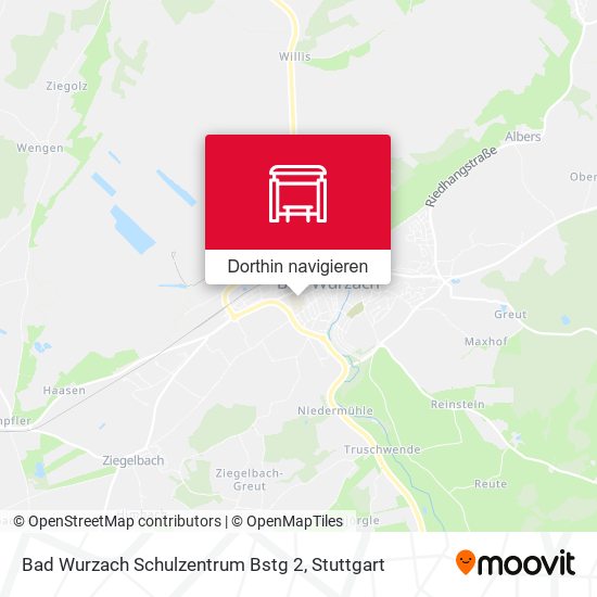 Bad Wurzach Schulzentrum Bstg 2 Karte