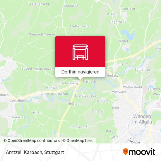 Amtzell Karbach Karte