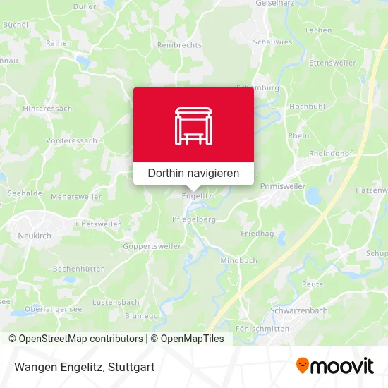 Wangen Engelitz Karte