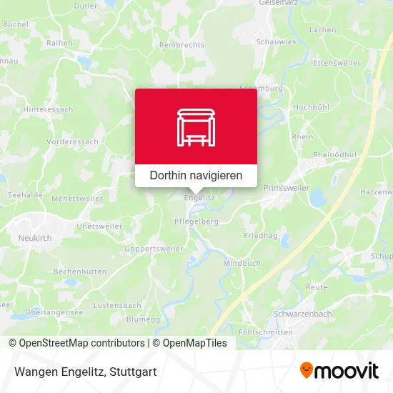 Wangen Engelitz Karte