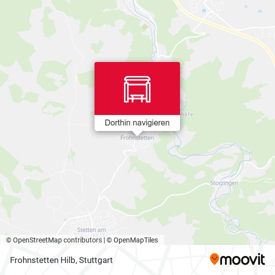 Frohnstetten Hilb Karte