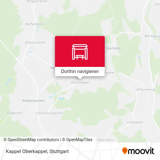 Kappel Oberkappel Karte