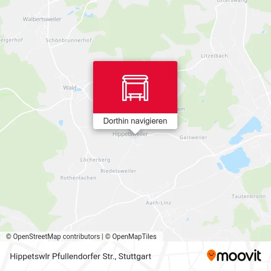 Hippetswlr Pfullendorfer Str. Karte
