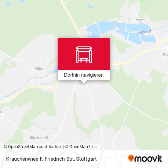 Krauchenwies F.-Friedrich-Str. Karte