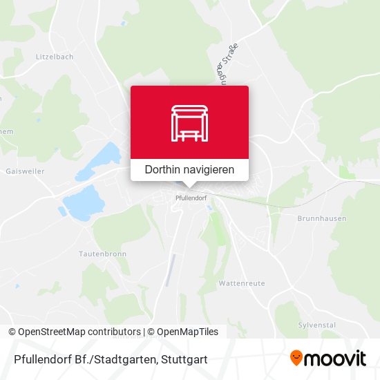 Pfullendorf Bf./Stadtgarten Karte