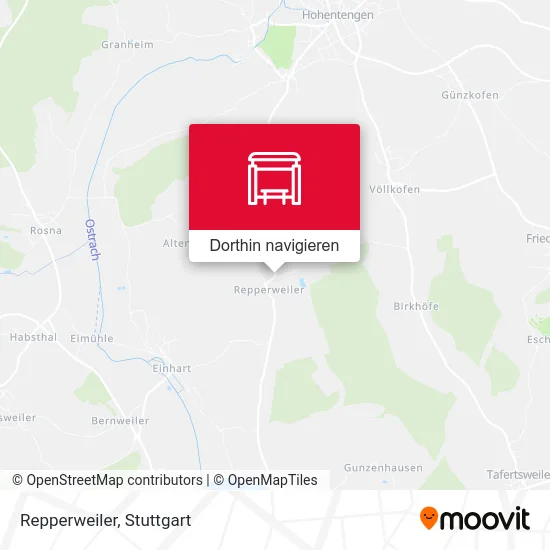 Repperweiler Karte