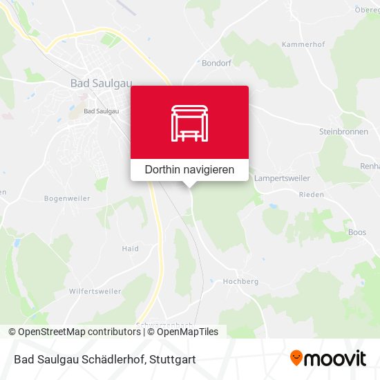Bad Saulgau Schädlerhof Karte