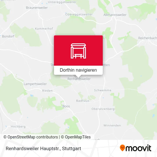 Renhardsweiler Hauptstr. Karte