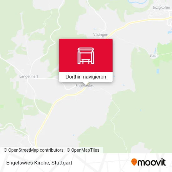 Engelswies Kirche Karte