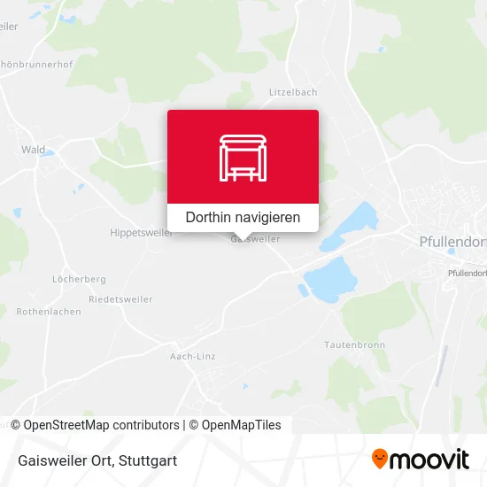 Gaisweiler Ort Karte