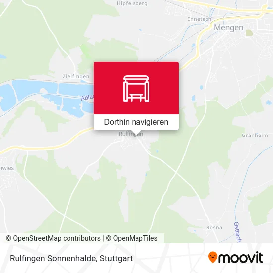 Rulfingen Sonnenhalde Karte