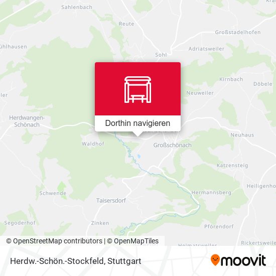 Herdw.-Schön.-Stockfeld Karte