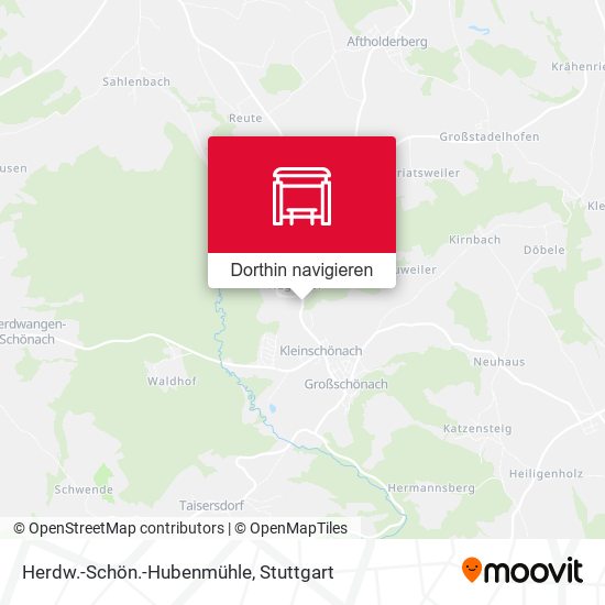 Herdw.-Schön.-Hubenmühle Karte