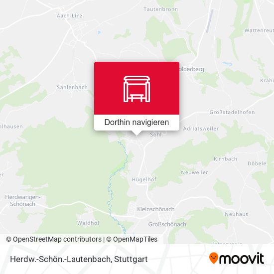 Herdw.-Schön.-Lautenbach Karte
