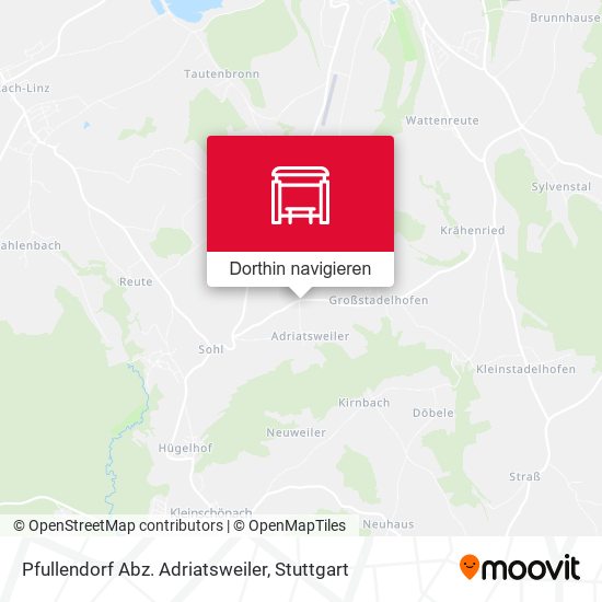 Pfullendorf Abz. Adriatsweiler Karte