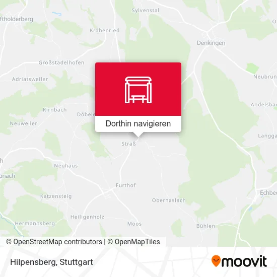 Hilpensberg Karte