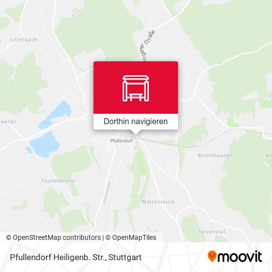 Pfullendorf Heiligenb. Str. Karte