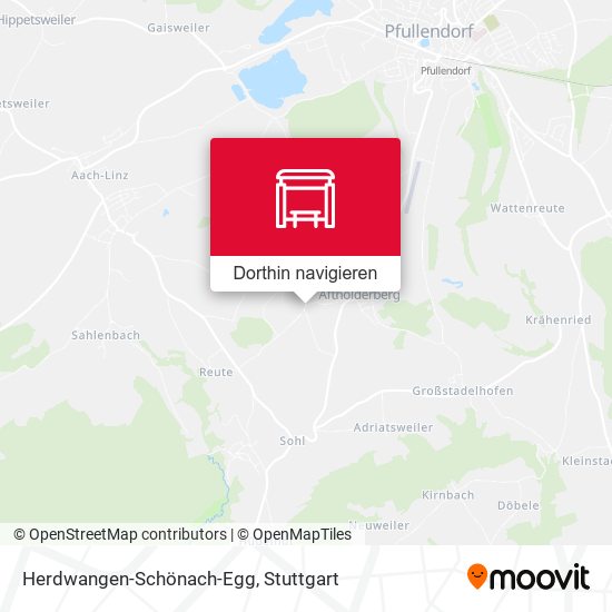 Herdwangen-Schönach-Egg Karte