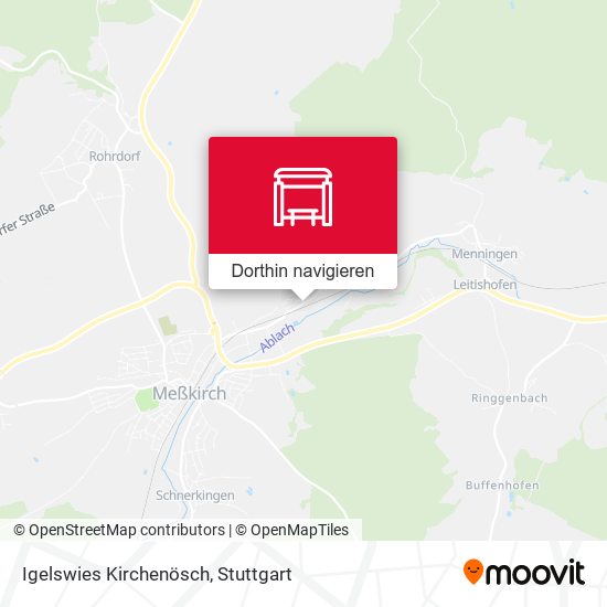 Igelswies Kirchenösch Karte