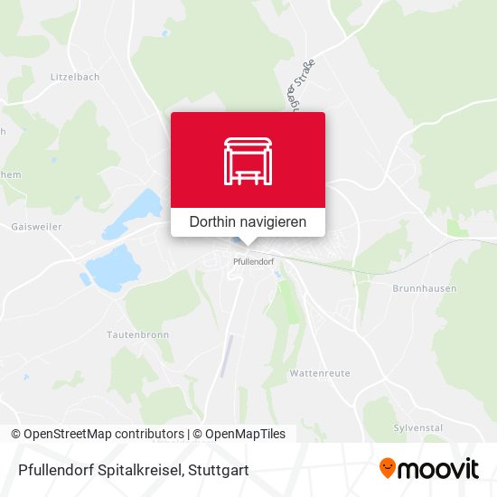 Pfullendorf Spitalkreisel Karte