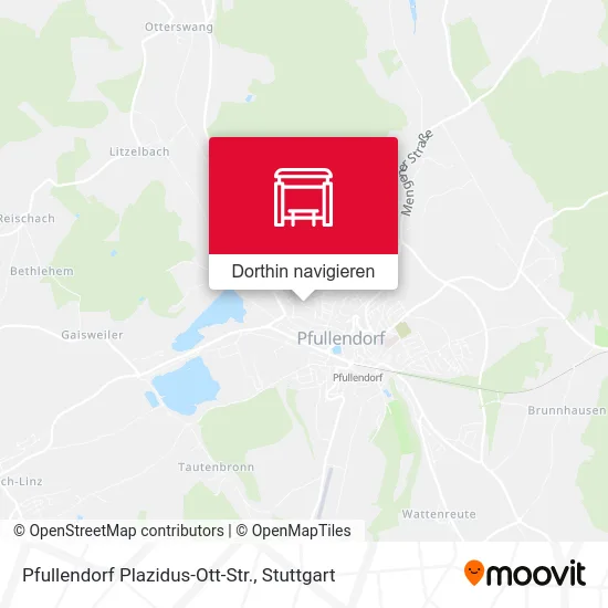 Pfullendorf Plazidus-Ott-Str. Karte
