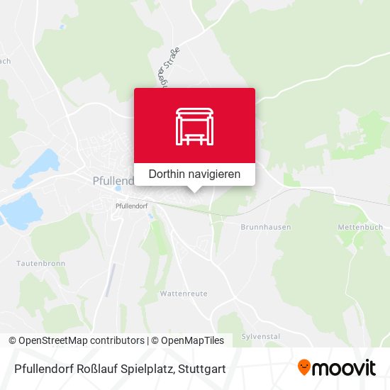 Pfullendorf Roßlauf Spielplatz Karte