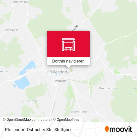 Pfullendorf Ostracher Str. Karte