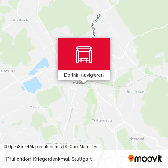 Pfullendorf Kriegerdenkmal Karte