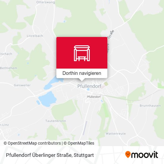 Pfullendorf Überlinger Straße Karte