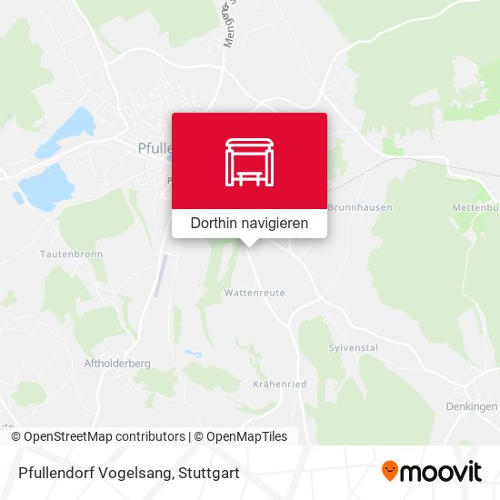 Pfullendorf Vogelsang Karte