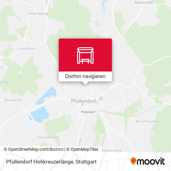 Pfullendorf Hohkreuzerlänge Karte