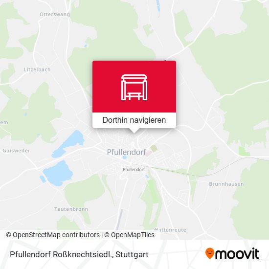 Pfullendorf Roßknechtsiedl. Karte