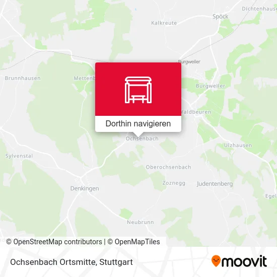 Ochsenbach Ortsmitte Karte