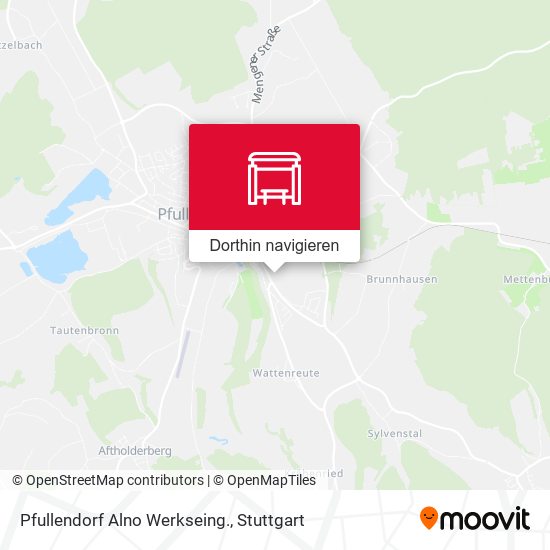 Pfullendorf Alno Werkseing. Karte