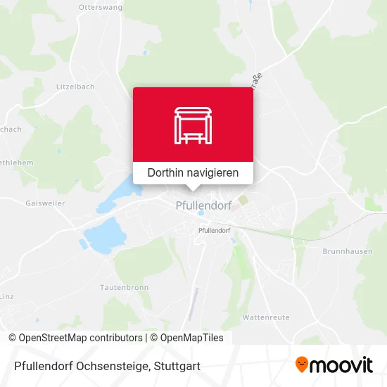 Pfullendorf Ochsensteige Karte