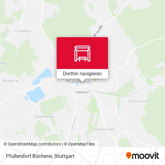 Pfullendorf Bücherei Karte