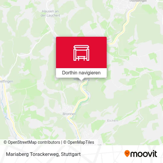 Mariaberg Torackerweg Karte