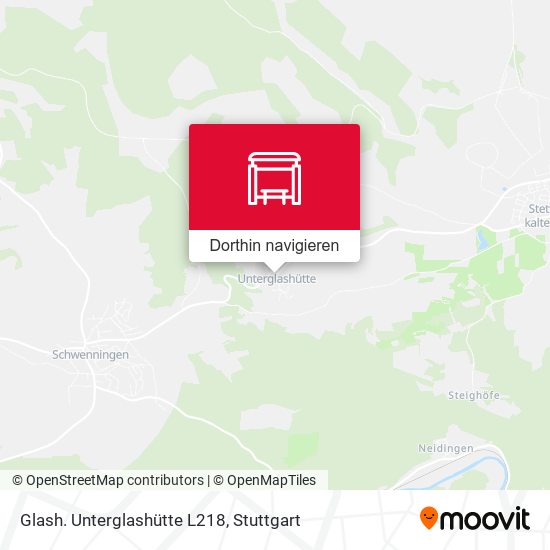 Glash. Unterglashütte L218 Karte