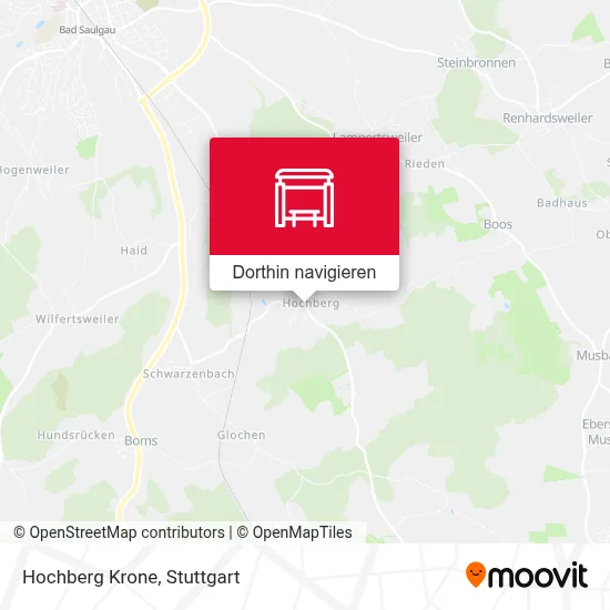 Hochberg Krone Karte