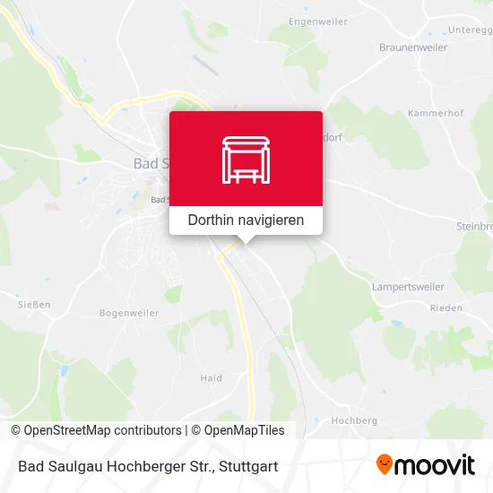 Bad Saulgau Hochberger Str. Karte