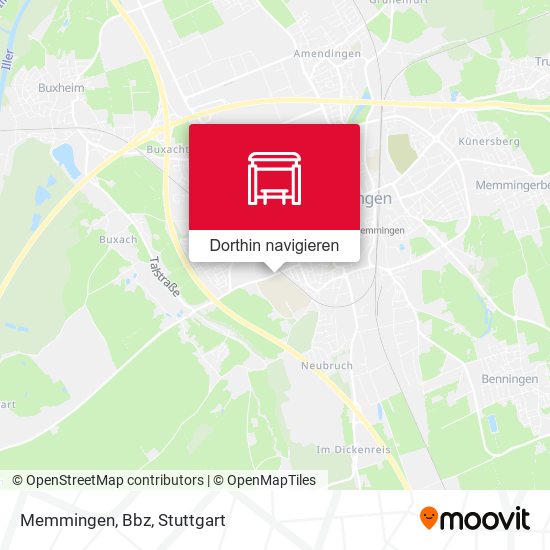 Memmingen, Bbz Karte